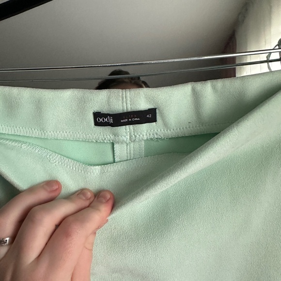 Oodji Green Soft Pencil Midi Skirt - Picture 3 of 5